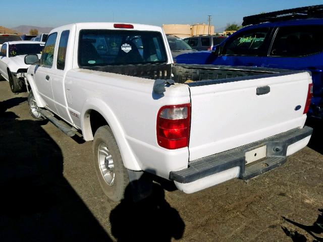 1FTYR44V23PA50173 - 2003 FORD RANGER SUP WHITE photo 3