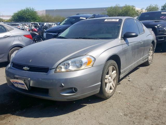 2G1WN151269290817 - 2006 CHEVROLET MONTE CARL ნაცრისფერი ფოტო 2