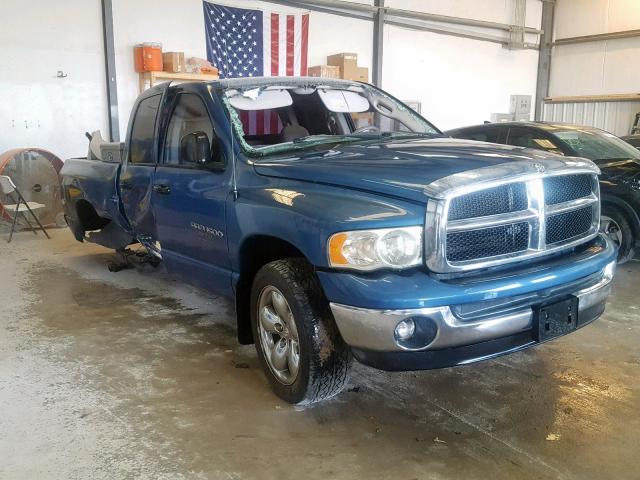 1D7HU18N63S144065 - 2003 DODGE RAM 1500 S BLUE photo 1