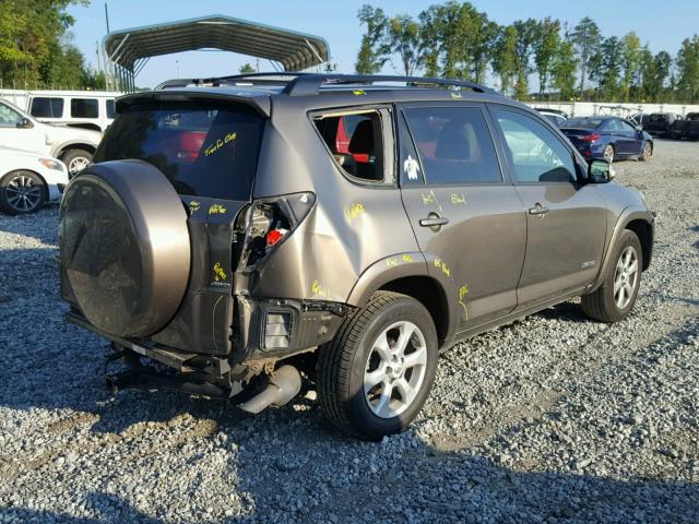 2T3DK4DV5AW031413 - 2010 TOYOTA RAV4 LIMIT GRAY photo 4