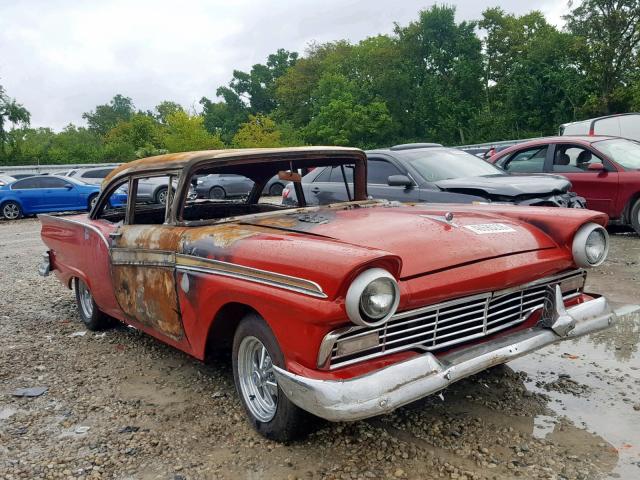 A7FT283838 - 1957 FORD FAIRLANE RED photo 1