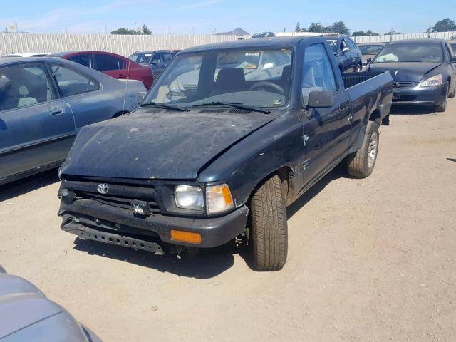 4TARN81A2SZ315570 - 1995 TOYOTA PICKUP 1/2 GREEN photo 2