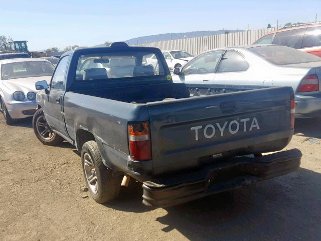 4TARN81A2SZ315570 - 1995 TOYOTA PICKUP 1/2 GREEN photo 3