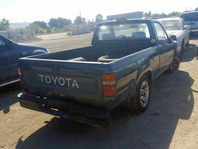 4TARN81A2SZ315570 - 1995 TOYOTA PICKUP 1/2 GREEN photo 4