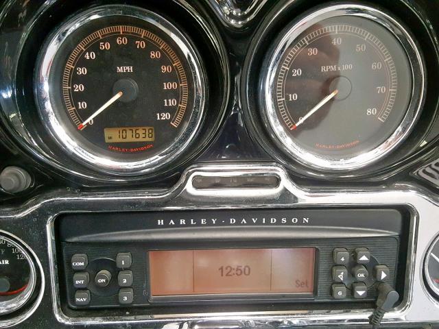 1HD1FC4138Y607609 - 2008 HARLEY-DAVIDSON FLHTCUI BLACK photo 7