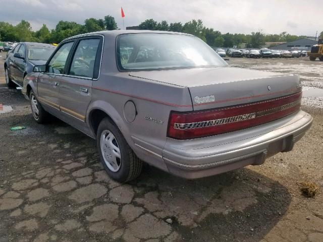 1G4AG55M6S6402044 - 1995 BUICK CENTURY SP BROWN photo 3