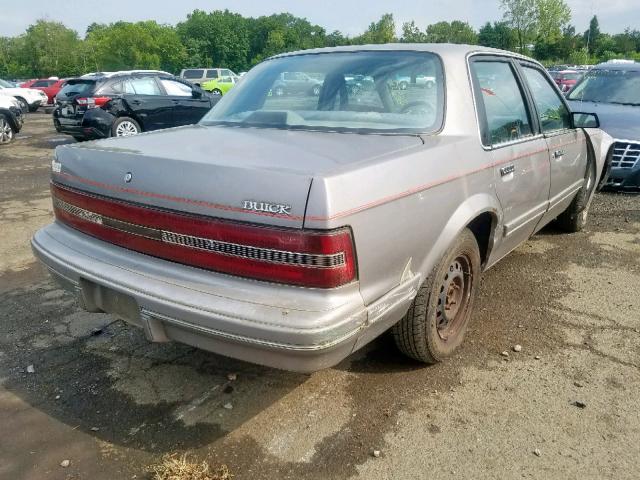 1G4AG55M6S6402044 - 1995 BUICK CENTURY SP BROWN photo 4