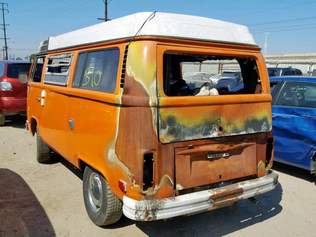 2352104992 - 1975 VOLKSWAGEN BUS ORANGE photo 3