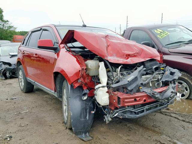 2FMDK3JC7ABB78862 - 2010 FORD EDGE SEL RED photo 1