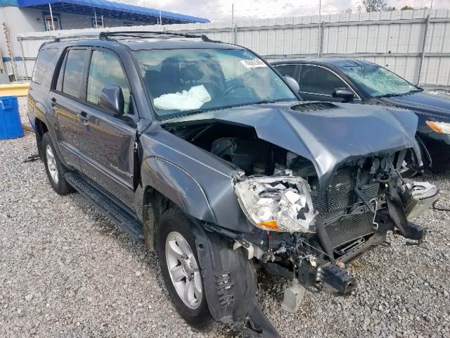 JTEBT14R648018343 - 2004 TOYOTA 4RUNNER SR CHARCOAL photo 1