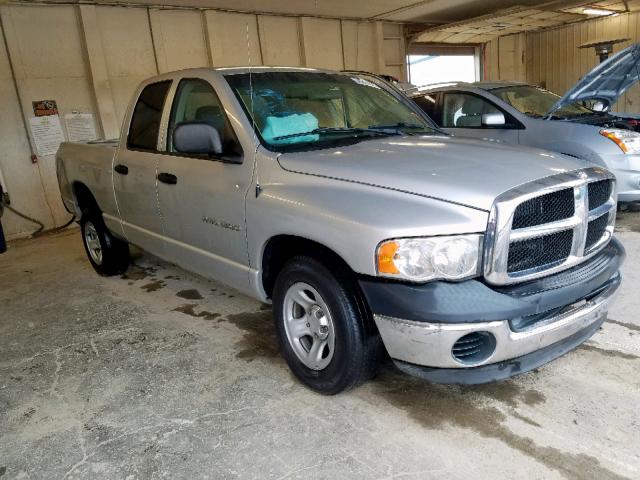 1D7HA18N33J512751 - 2003 DODGE RAM 1500 S SILVER photo 1