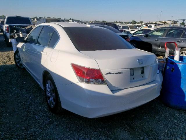 1HGCP2F82AA075832 - 2010 HONDA ACCORD EXL WHITE photo 3