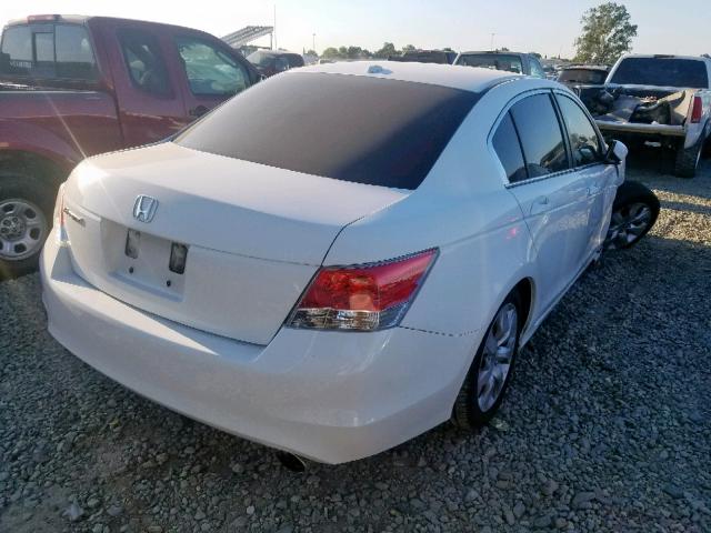 1HGCP2F82AA075832 - 2010 HONDA ACCORD EXL WHITE photo 4