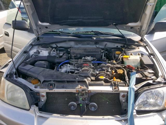 4S4BT62CX67101326 - 2006 SUBARU BAJA SPORT SILVER photo 7