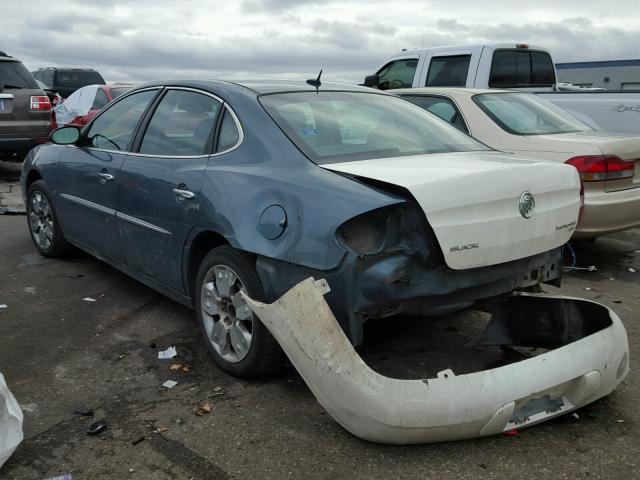 2G4WD582761100042 - 2006 BUICK LACROSSE C BLUE photo 3