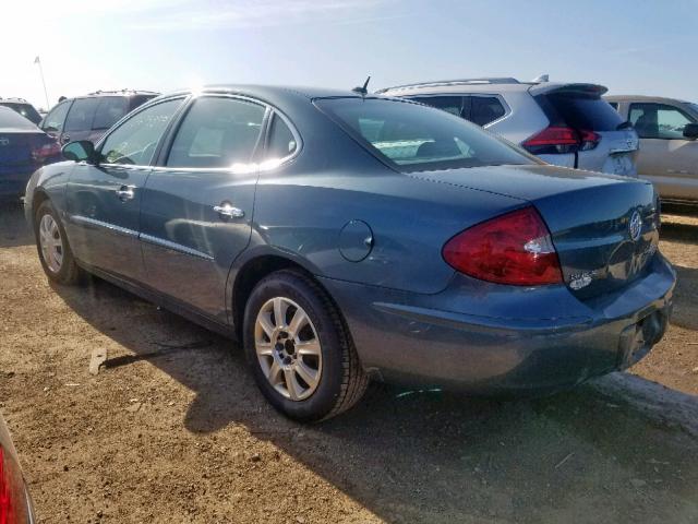 2G4WC582261261790 - 2006 BUICK LACROSSE C GREEN photo 3