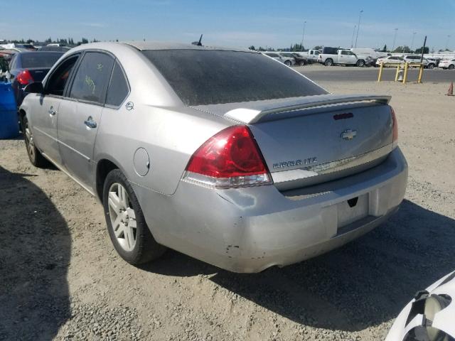 2G1WU58RX79274216 - 2007 CHEVROLET IMPALA LTZ SILVER photo 3