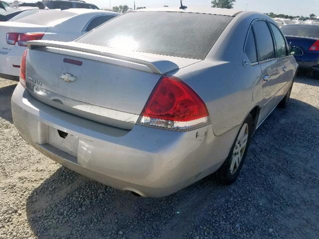 2G1WU58RX79274216 - 2007 CHEVROLET IMPALA LTZ SILVER photo 4