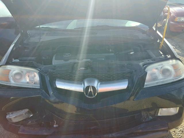 2HNYD18855H508873 - 2005 ACURA MDX TOURIN BLACK photo 7