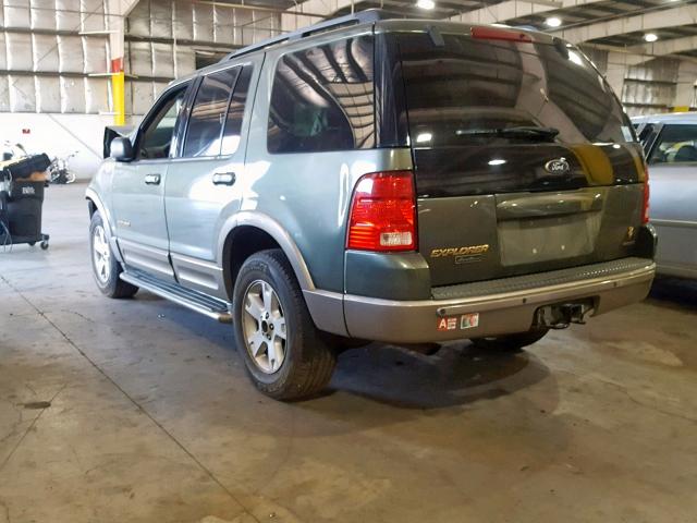 1FMZU74W34UB87456 - 2004 FORD EXPLORER E GREEN photo 3