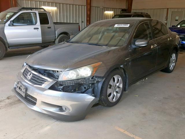 1HGCP36858A015365 - 2008 HONDA ACCORD EXL GRAY photo 2