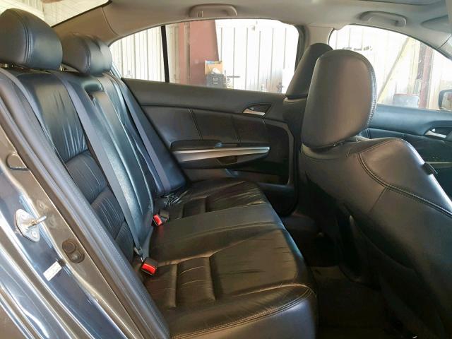 1HGCP36858A015365 - 2008 HONDA ACCORD EXL GRAY photo 6