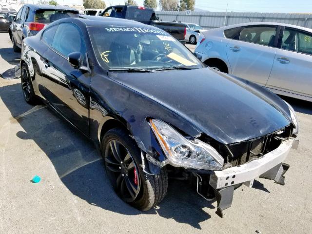 JNKCV64F49M654617 - 2009 INFINITI G37 BLACK photo 1