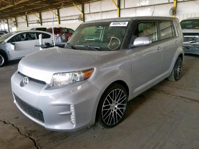 JTLZE4FE7EJ055408 - 2014 TOYOTA SCION XB ვერცხლისფერი ფოტო 2