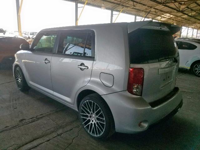 JTLZE4FE7EJ055408 - 2014 TOYOTA SCION XB ვერცხლისფერი ფოტო 3