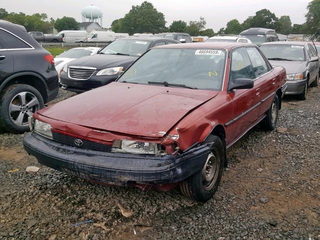 4T1SV21E3LU229474 - 1990 TOYOTA CAMRY DLX 红色 照片 2