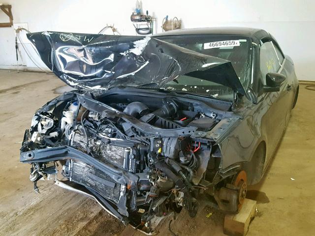 WVWFW7AH3CV004170 - 2012 VOLKSWAGEN EOS LUX Czarny zdjęcie 9