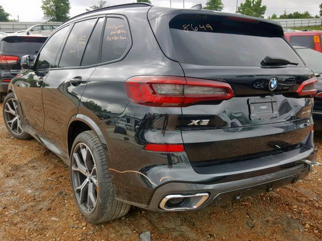 5UXCR6C53KLL10284 - 2019 BMW X5 XDRIVE4 BLACK photo 3