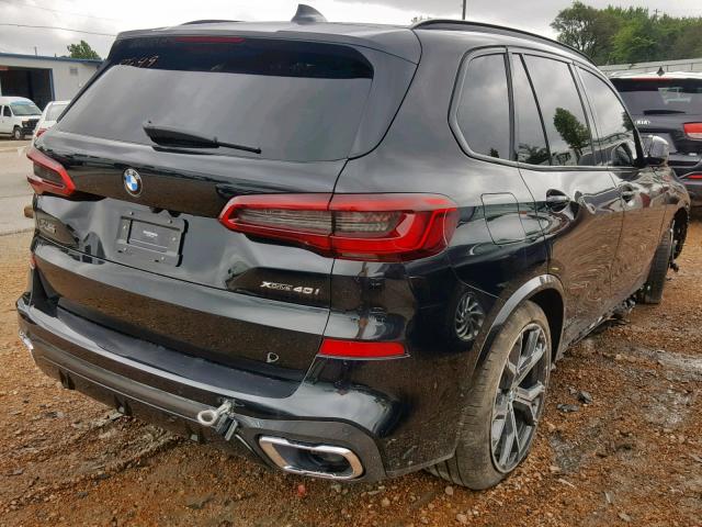 5UXCR6C53KLL10284 - 2019 BMW X5 XDRIVE4 BLACK photo 4