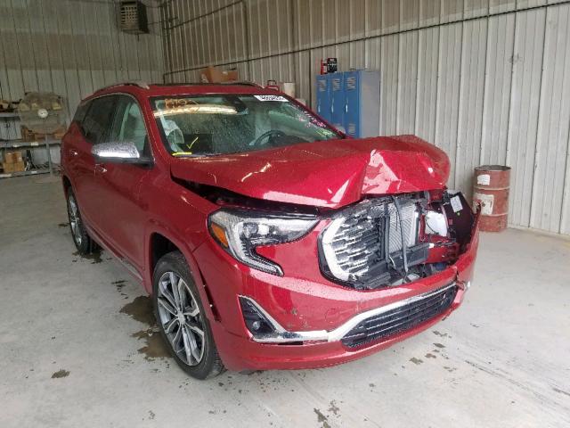 3GKALXEX8JL138744 - 2018 GMC TERRAIN DE RED photo 1