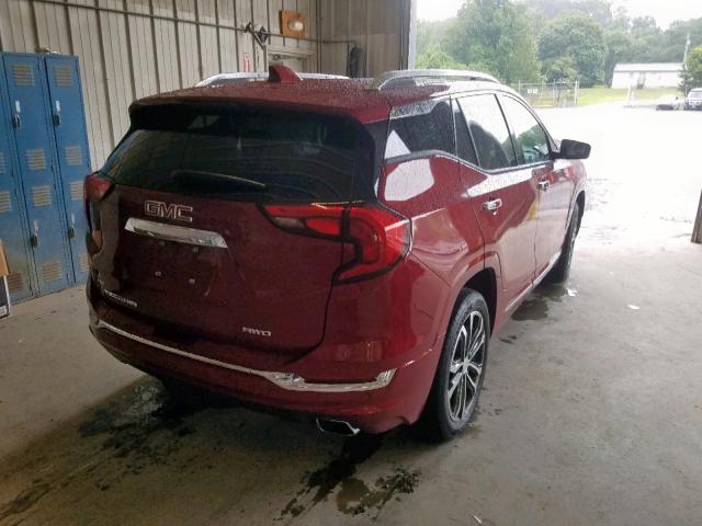 3GKALXEX8JL138744 - 2018 GMC TERRAIN DE RED photo 4