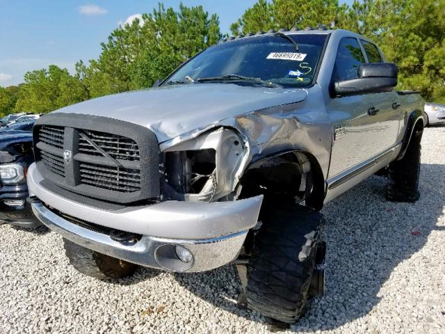 3D7KS28C67G748258 - 2007 DODGE RAM 2500 S ვერცხლისფერი ფოტო 2