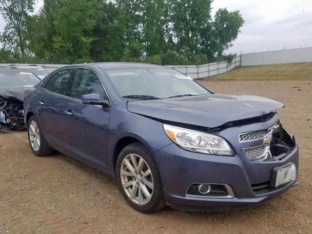 1G11H5SA8DF288409 - 2013 CHEVROLET MALIBU LTZ ლურჯი ფოტო 1