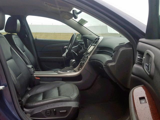 1G11H5SA8DF288409 - 2013 CHEVROLET MALIBU LTZ ლურჯი ფოტო 5
