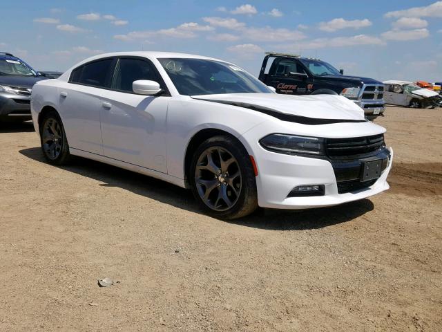 2C3CDXHG4GH267759 - 2016 DODGE CHARGER SX WHITE photo 1