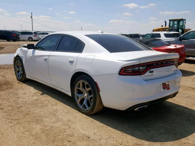 2C3CDXHG4GH267759 - 2016 DODGE CHARGER SX WHITE photo 3