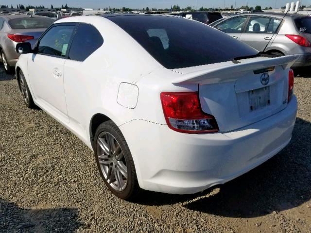 JTKJF5C78C3038127 - 2012 TOYOTA SCION TC თეთრი ფოტო 3