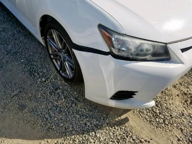 JTKJF5C78C3038127 - 2012 TOYOTA SCION TC თეთრი ფოტო 9