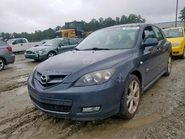 JM1BK343991212444 - 2009 MAZDA 3 S GRAY photo 2