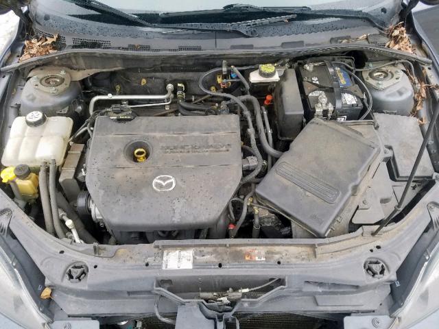 JM1BK343991212444 - 2009 MAZDA 3 S GRAY photo 7