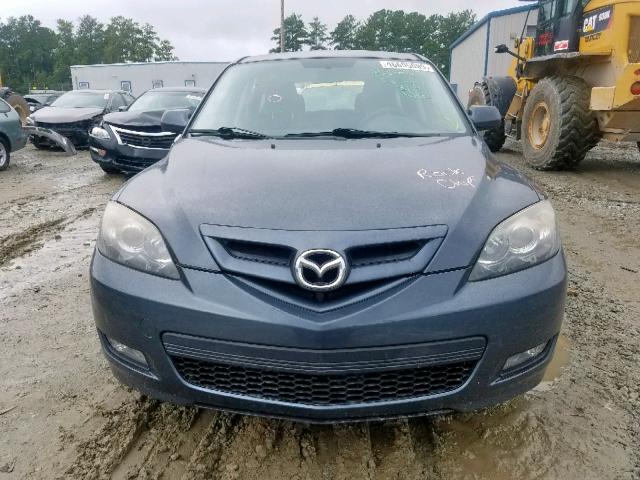 JM1BK343991212444 - 2009 MAZDA 3 S GRAY photo 9