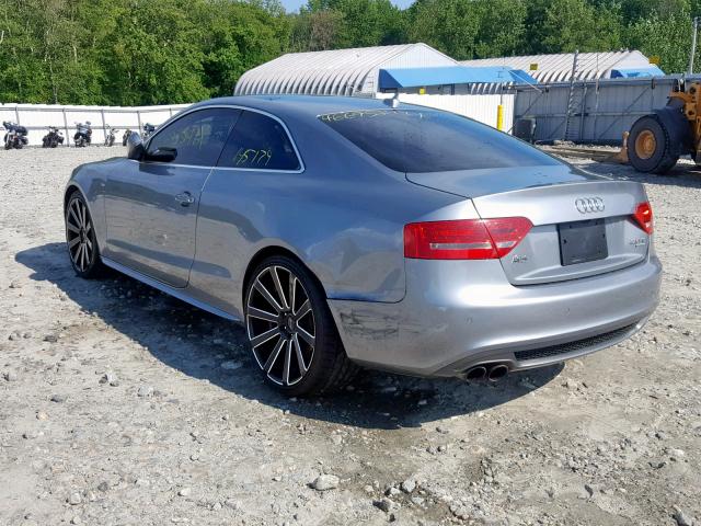 WAUWFAFR5AA063091 - 2010 AUDI A5 PRESTIG GRAY photo 3