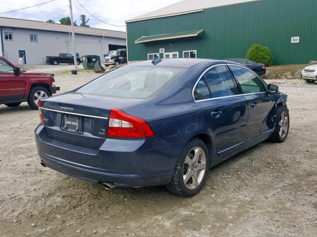 YV1AH992781071847 - 2008 VOLVO S80 T6 TUR BLUE photo 4