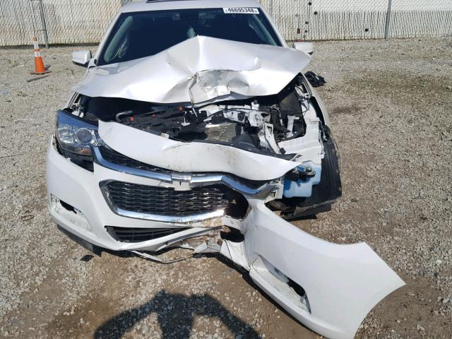 1G11C5SL7FF233727 - 2015 CHEVROLET MALIBU 1LT თეთრი ფოტო 9