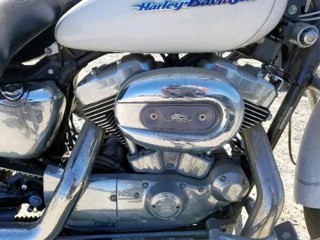 1HD1CGP324K442498 - 2004 HARLEY-DAVIDSON XL1200 C WHITE photo 7