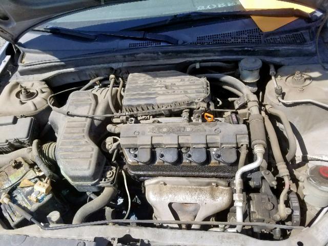 2HGES16345H560860 - 2005 HONDA CIVIC DX V SILVER photo 7